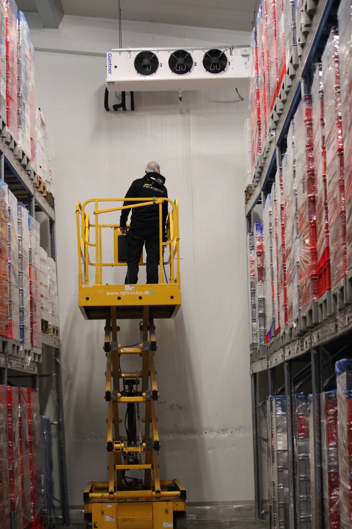 Ørbæk servicering fryserum